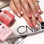 Valentine’s day Shellac nails with CND’s new summer line!