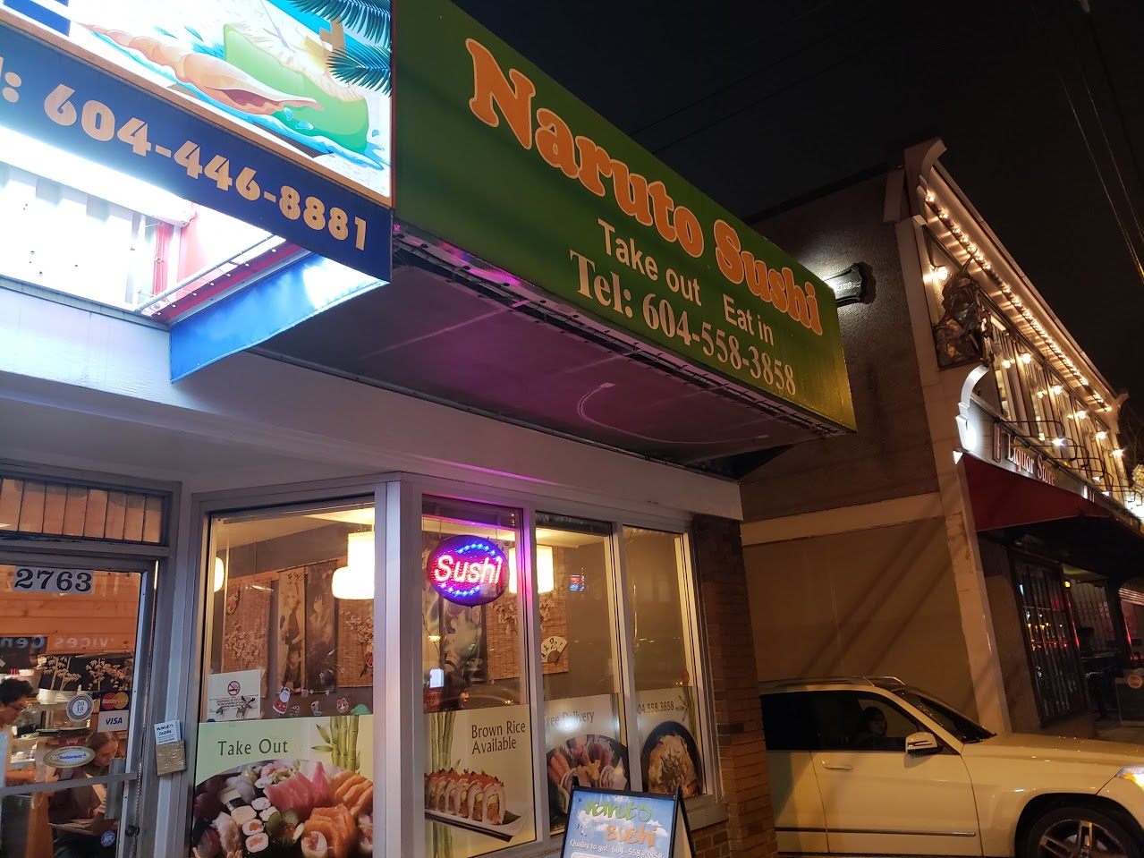 Naruto sushi restaurant