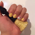 NOTD: Yellow & Floral Nails
