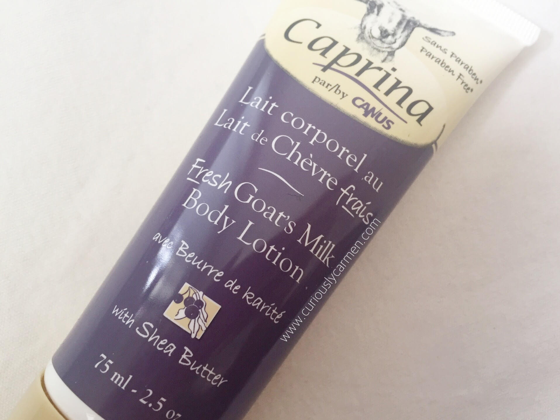 Caprina Fresh Goat's Milk Body Wash with Orchid Oil - Shop Body