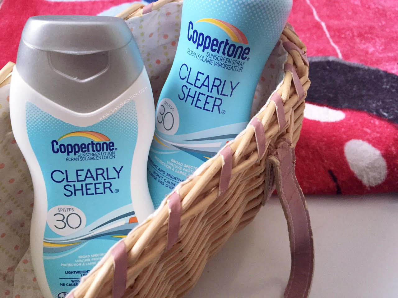 Coppertone Clearly Sheer Sunscreen Review